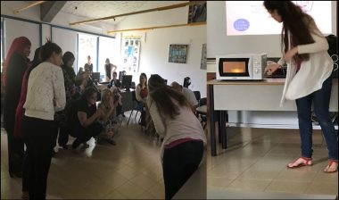 כיצד ניתן להדליק נורה  בתוך תנור מיקרוגל?